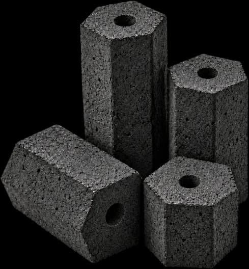 Briket Heksagonal