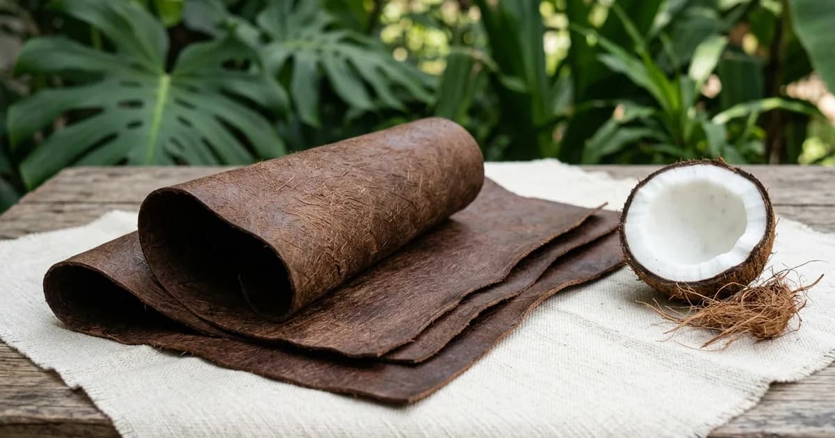 Apa Itu Bioleather Kelapa? Material Lembaran Nabati