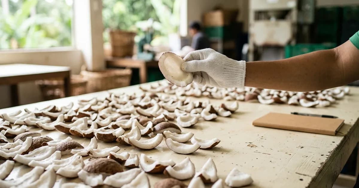 Cek Mutu Kopra Edible Sebelum Tanda Tangan Kontrak